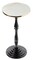 Round Wooden Side Table, Living Room Accent Pedestal End Table - Modern Furniture, Decorative Stand, Small Space Solution, Circular Design, Rustic Home Decor, Elegant Home Furnishing